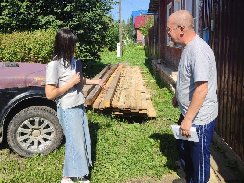 Общение с жителями частного сектора идет в постоянном режиме.
